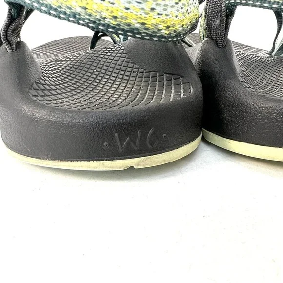 Women's Chaco Strappy ZX3 Yampa Trail Sandals Stardust Green J105060 Size 6 - Picture 7 of 10
